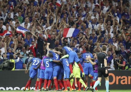 EURO 2016 – β’ ημιτελικός: Γερμανία – Γαλλία (0 – 2)