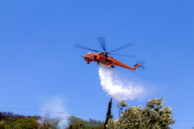 Major fire breaks out on Chios – Three settlements evacuated