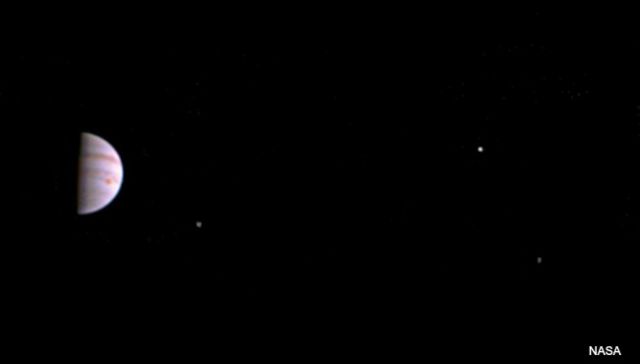 To πρώτο «πορτρέτο» του Δία από το Juno