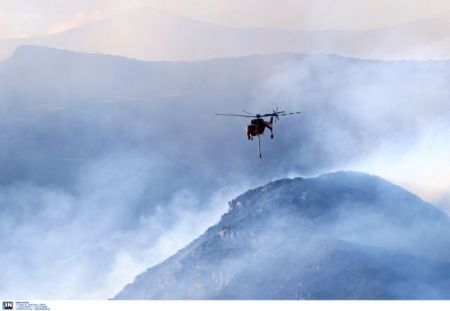Major forests fires break out in Lasithi, Pieria and Ioannina