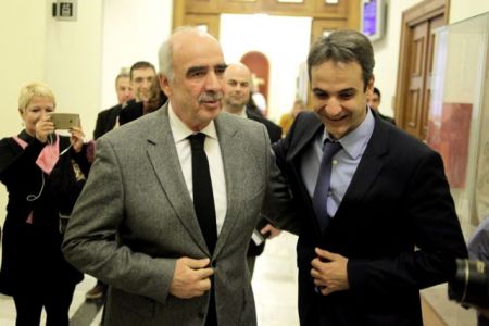 Στη Βουλή συναντώνται Κυριάκος  Μητσοτάκης – Ευάγγελος Μεϊμαράκης για να λυθούν οι παρεξηγήσεις