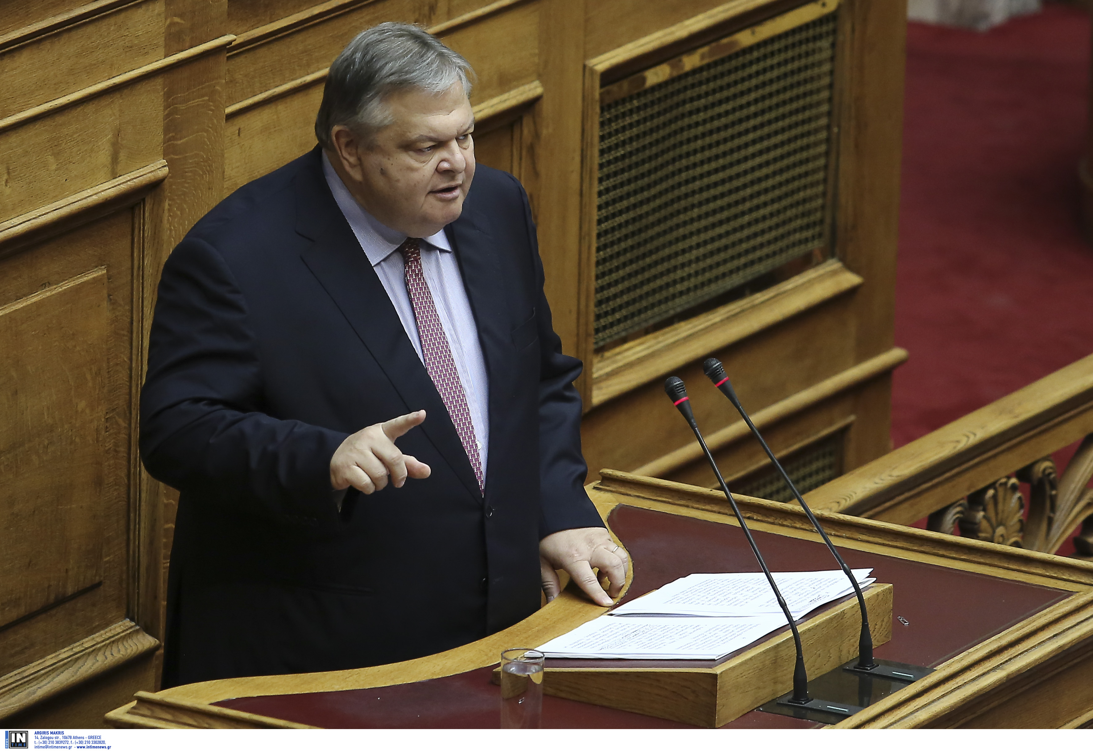 Ευ. Βενιζέλος: Θα αντιταχθούμε μετά τις επόμενες εκλογές σε κάθε ανεύθυνη συμπεριφορά που οδηγεί σε διπλές εκλογές