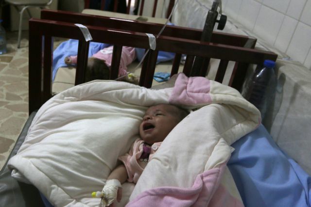 Η μαρτυρία μητέρας που γέννησε την ώρα των βομβαρδισμών στο Χαλέπι