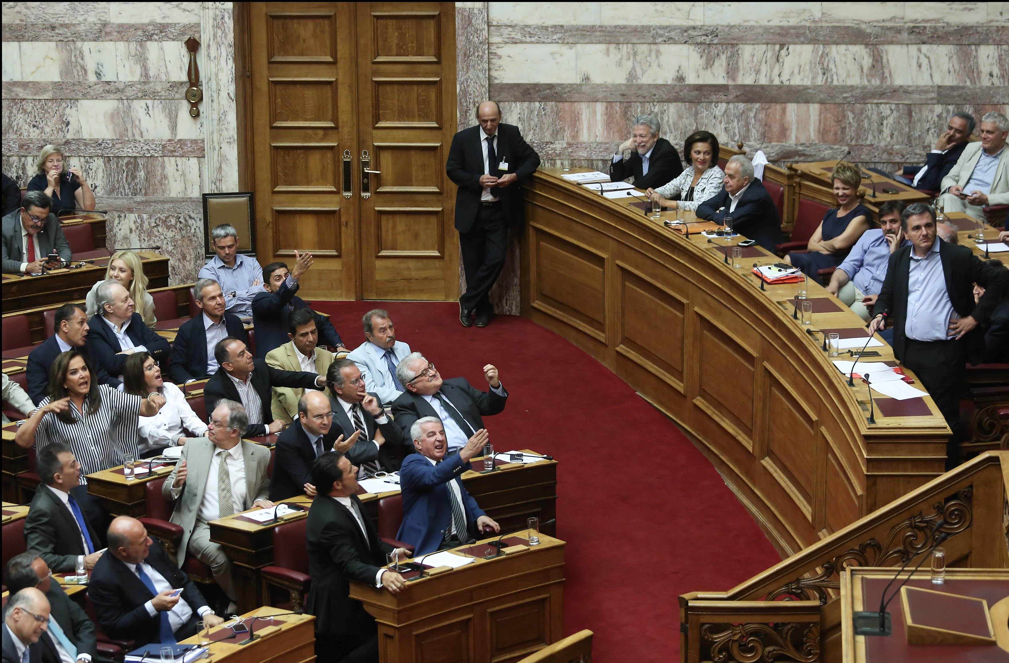 Parliament rejects New Democracy’s inquiry proposal for third bailout