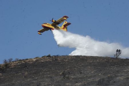 Fire between Kalyvia and Anavyssos in Attica under control