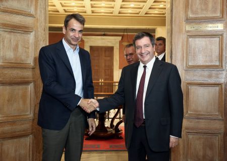 Για θέματα ασφάλειας συζήτησαν ο Μητσοτάκης – Καμίνης