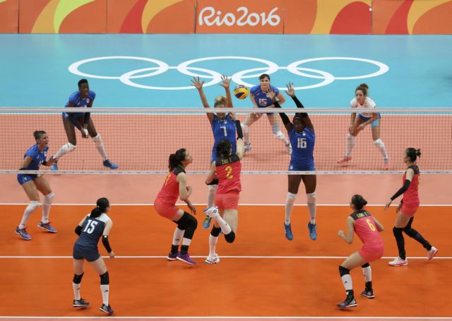 Βόλεϊ (Γ): Εύκολη νίκη της Κίνας επί της Ιταλίας