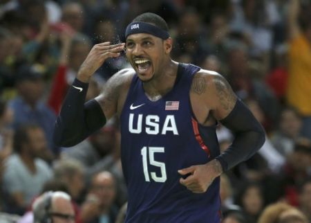 Πρώτος σκόρερ στην Ολυμπιακή ιστορία των ΗΠΑ ο Καρμέλο Άντονι