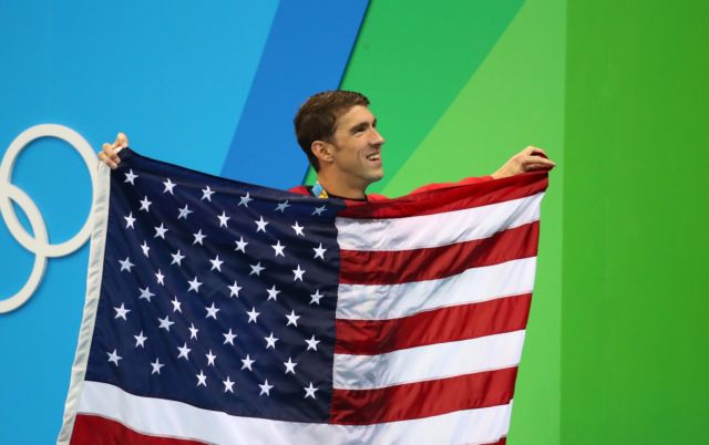 Ο Μάικλ Φελπς έφτασε στο Ρίο τα 28 Ολυμπιακά μετάλλια | tovima.gr