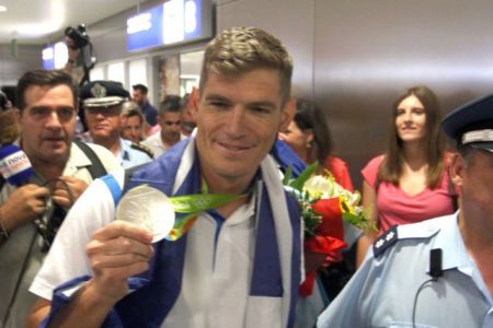 Κέρκυρα: Θερμή υποδοχή στον ασημένιο Ολυμπιονίκη, Σπύρο Γιαννιώτη