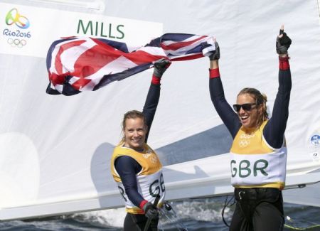 Ιστιοπλοΐα: «Χρυσές» οι Βρετανίδες Μιλς / Κλαρκ στα 470