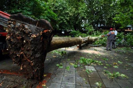 Καταστροφές στα Τρίκαλα από την κακοκαιρία