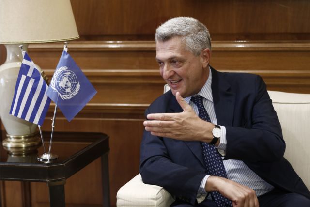 UNHCR Grandi praises Greek response to the refugee crisis