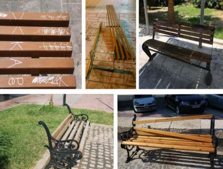 Φθορές και βανδαλισμοί σε παιδικές χαρές και πλατείες στον Πειραιά