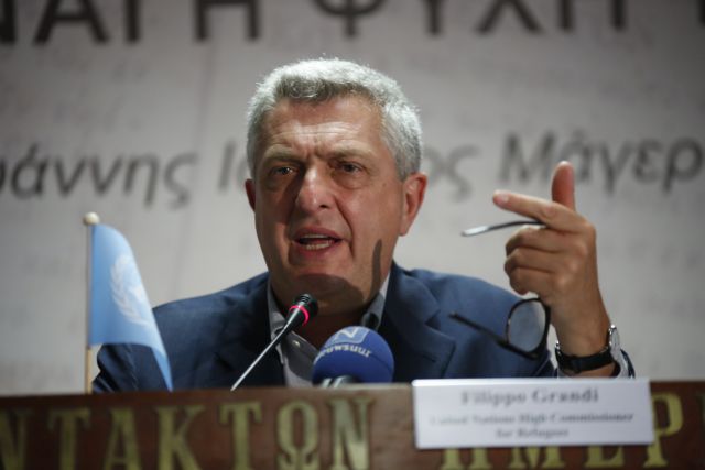 Γκράντι: Προέχουν ασφάλεια των προσφύγων και επίσπευση της μετεγκατάστασης