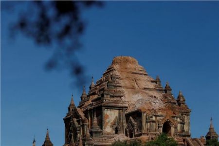 Μεγάλες ζημιές στις ιστορικές παγόδες του Μπαγκάν από σεισμό 6,8 Ρίχτερ