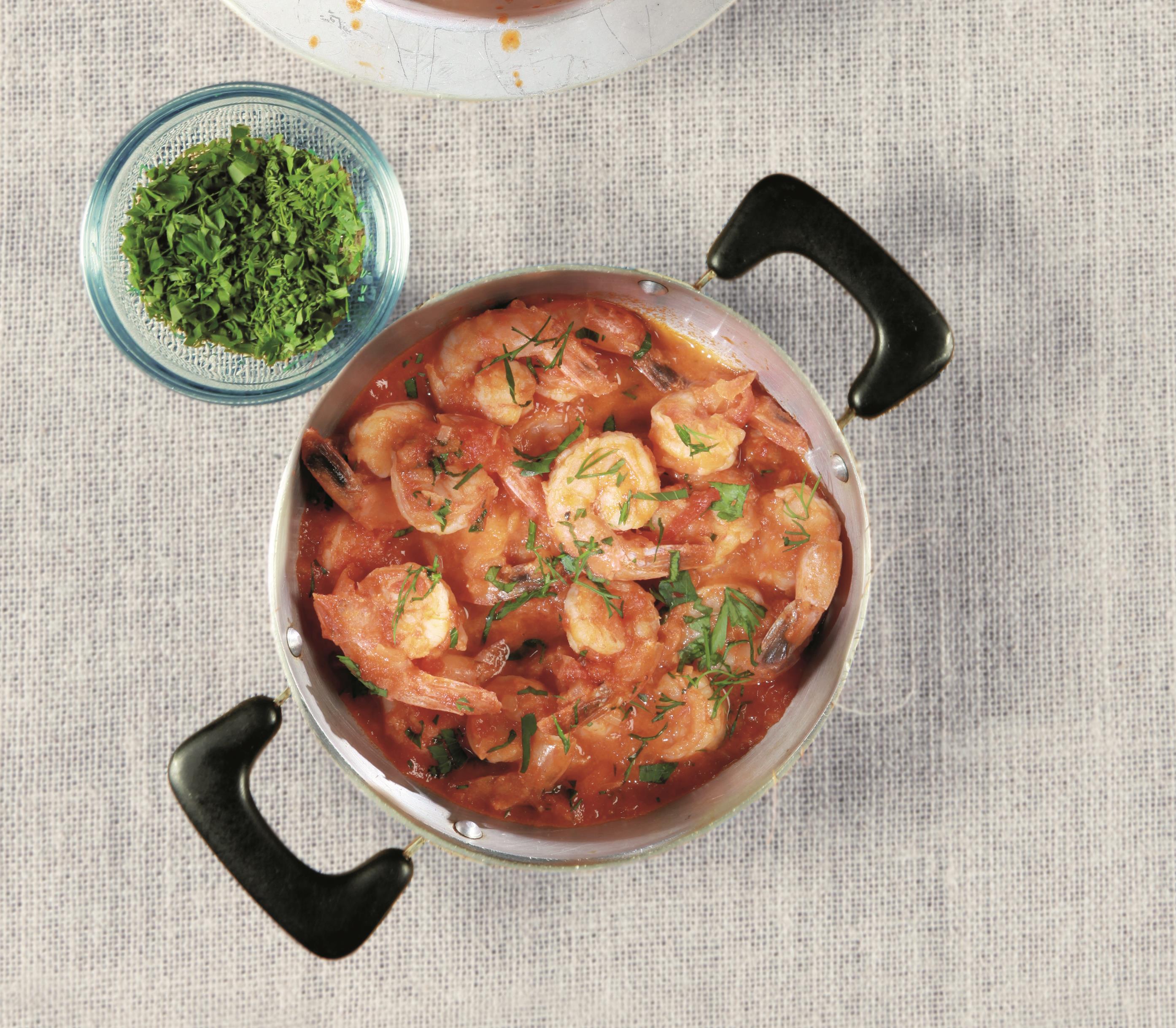 Η ΠΡΟΤΑΣΗ ΤΗΣ ΗΜΕΡΑΣ Γαρίδες σαγανάκι