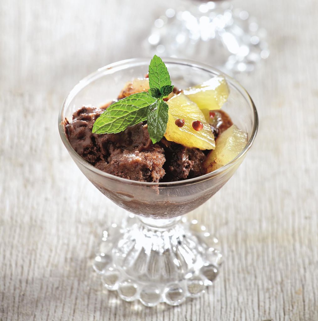 Γρανίτα με ανανά