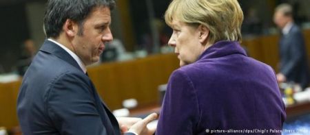 Deutsche Welle: Για διμερείς σχέσεις και οικονομία συζητούν Ρέντσι – Μέρκελ