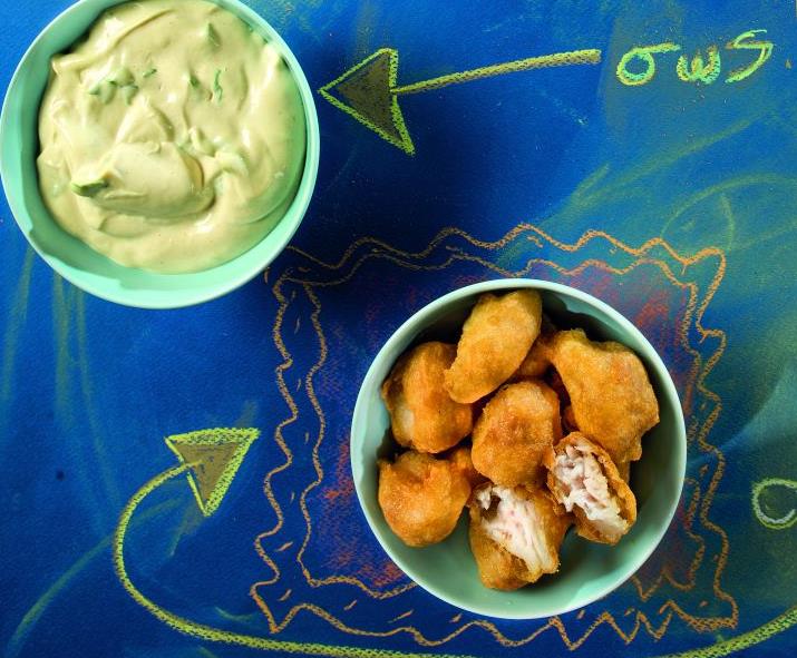 Η ΠΡΟΤΑΣΗ ΤΗΣ ΗΜΕΡΑΣ Λουκουμάδες ψαριού με σάλτσα κοκτέιλ