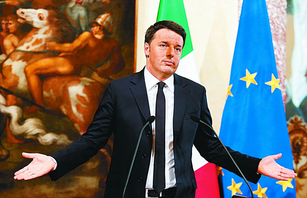 Ιταλία: Παραιτήθηκε ο Ματέο Ρέντσι