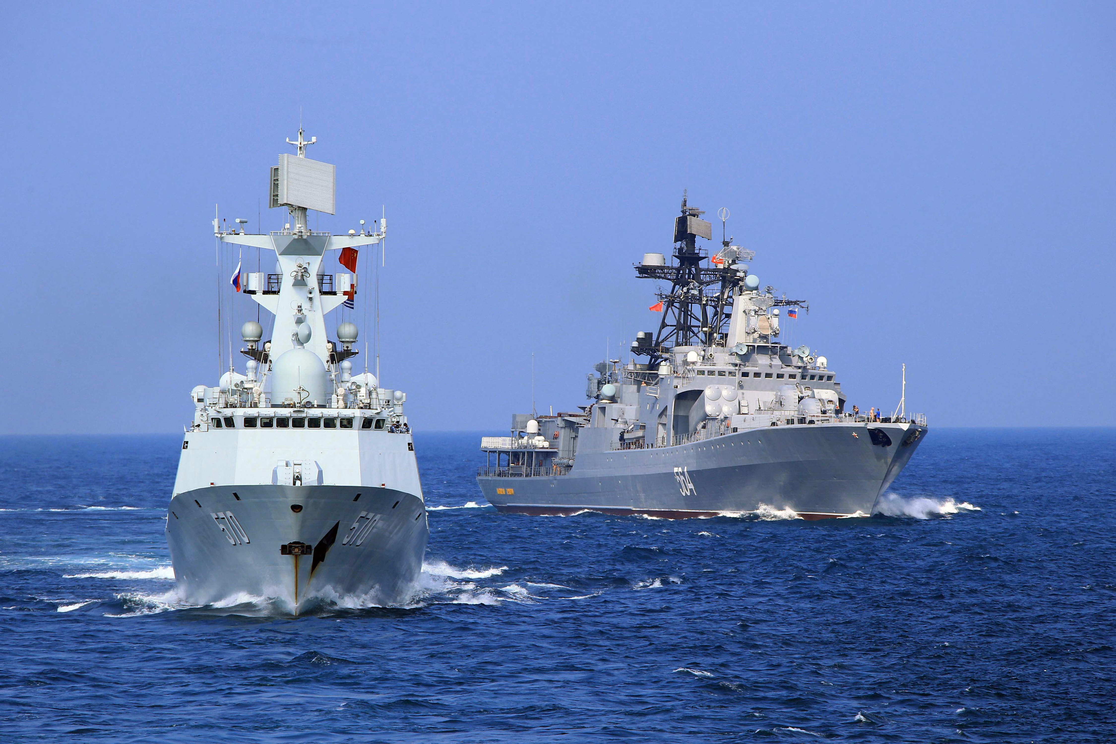 Военно морские учения россии