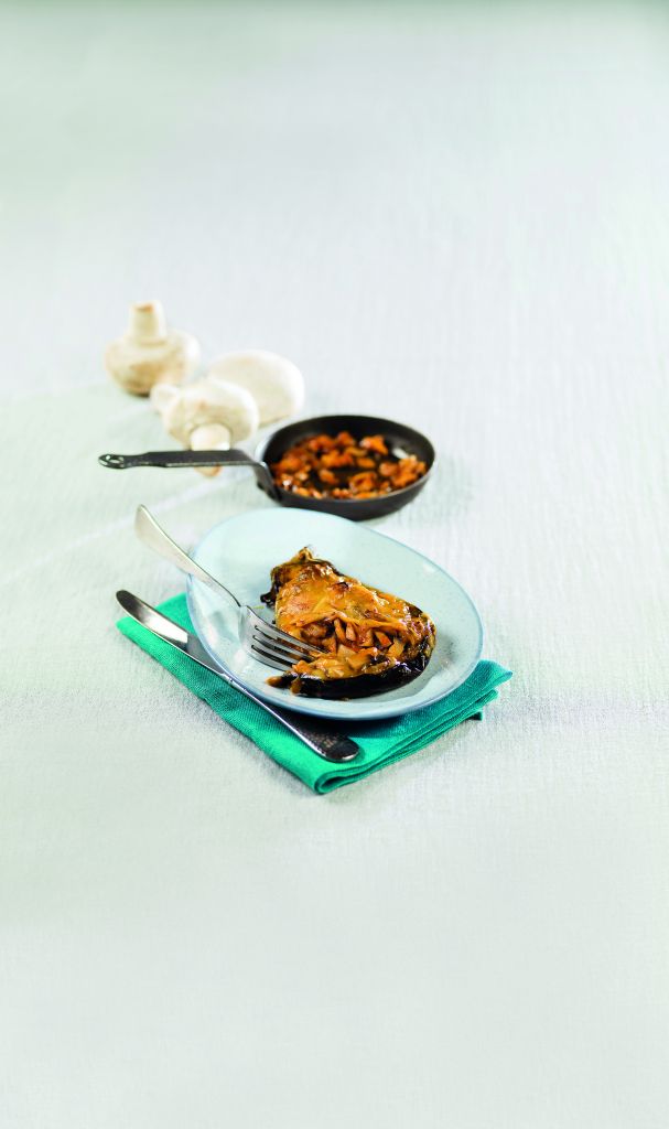 Παπουτσάκια με μανιτάρια