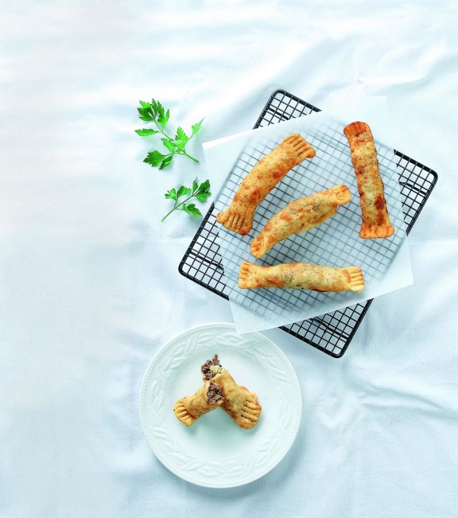 Τηγανητά κιμαδοπιτάκια