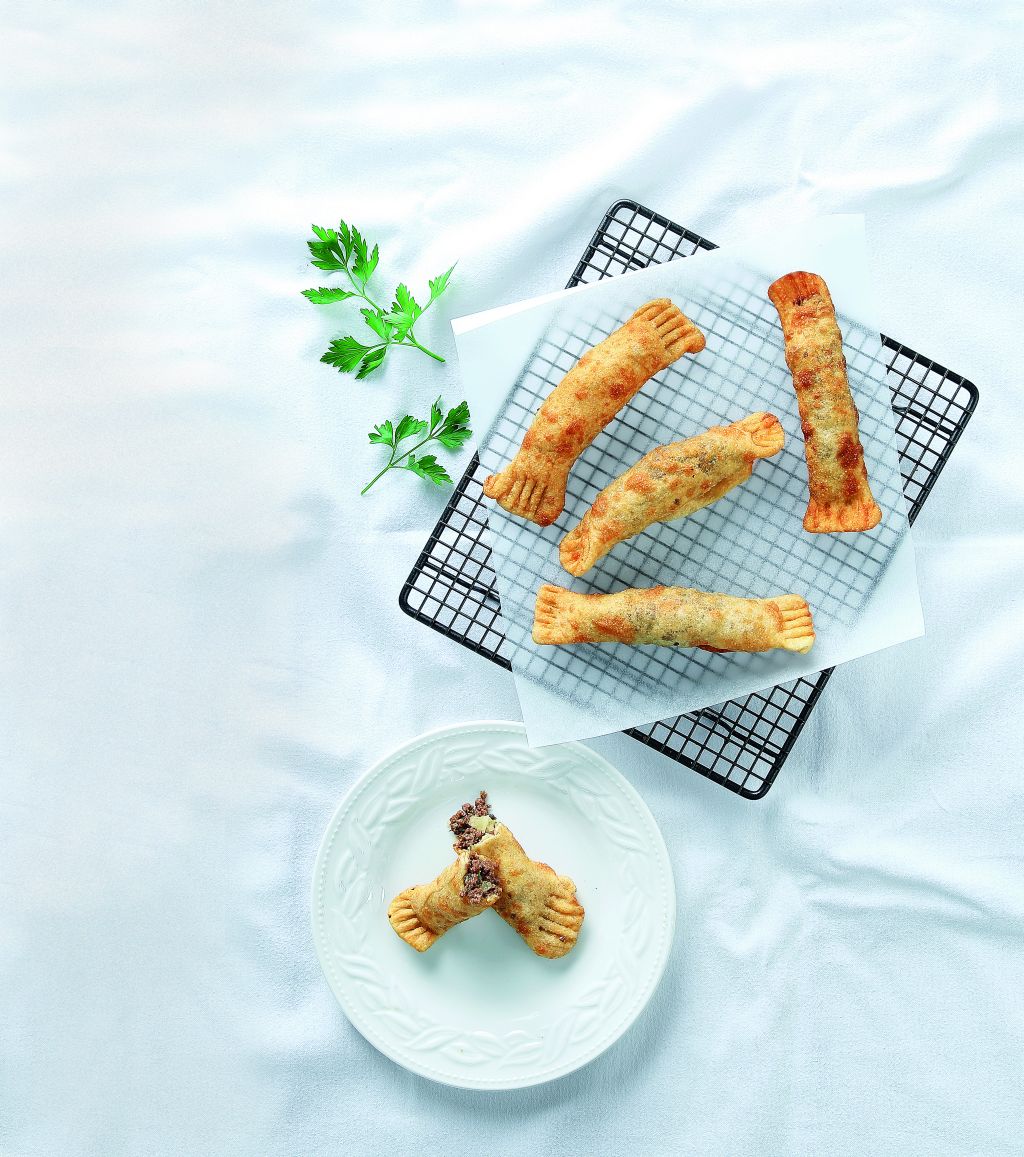 Τηγανητά κιμαδοπιτάκια