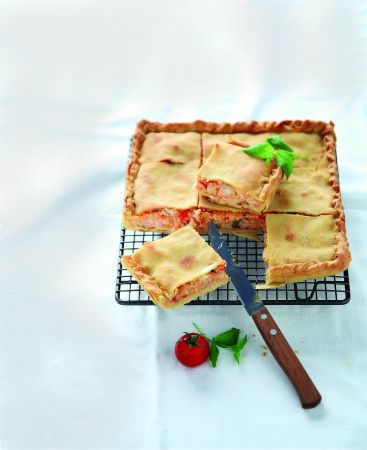 Μπακαλιαρόπιτα με πλιγούρι