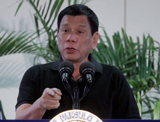 Πρόεδρος Φιλιππίνων: Θα σκοτώσω 3.000.000 τοξικομανείς