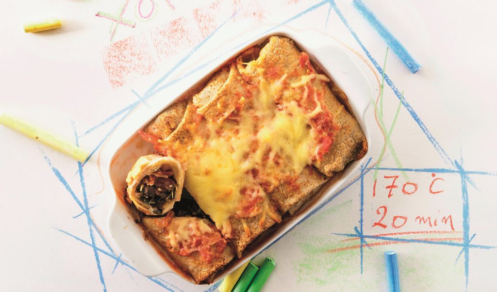 Κρέπες με χορταρικά