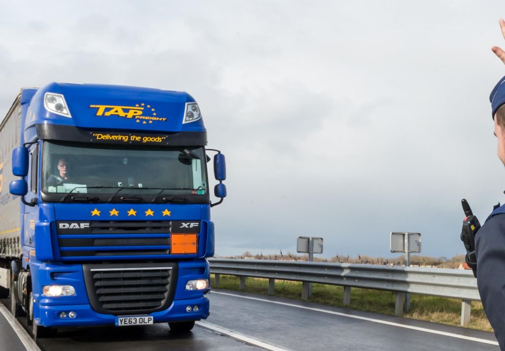 Police arrest drunk truck driver on national highway