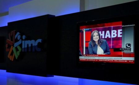 Κωνσταντινούπολη: Διαδήλωση για το κλείσιμο του φιλοκουρδικού IMCTV