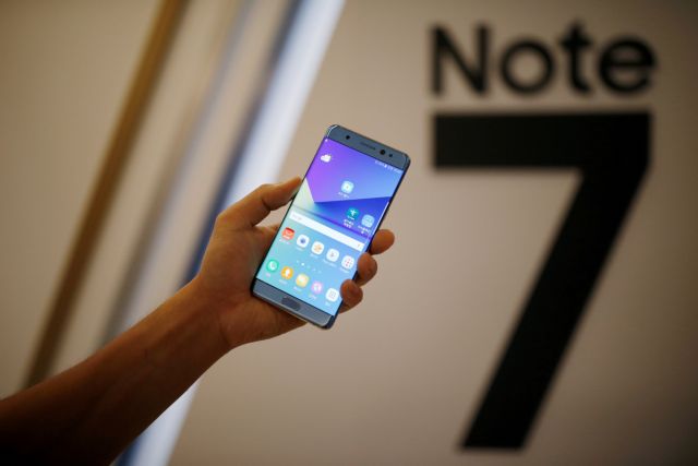 H Samsung αντιμέτωπη με το φλέγον ζήτημα του Note 7