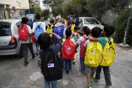 Volvi: Parents keep children at home over refugees attending school