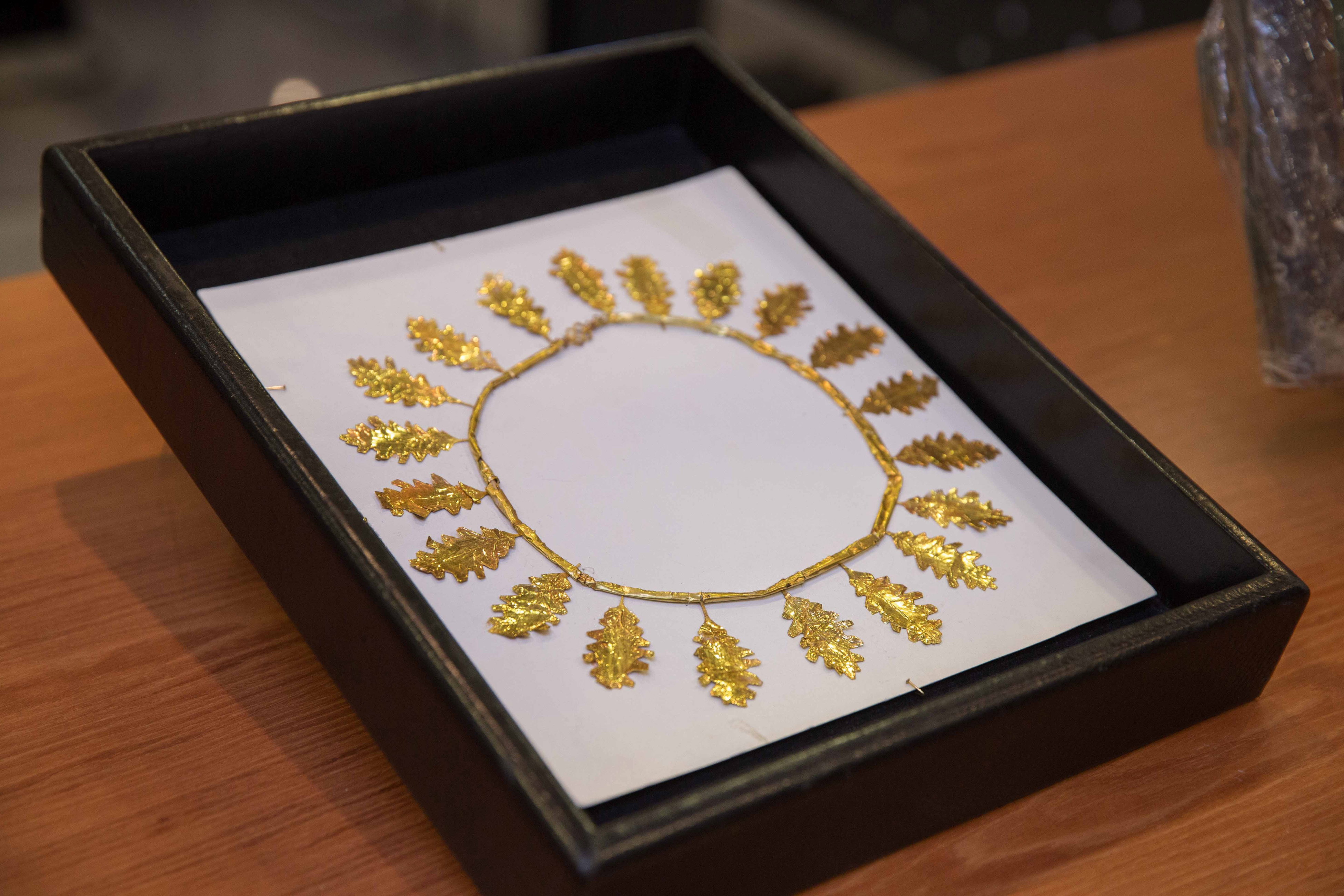 Ζητούσαν €1,5 εκατ. οι αρχαιοκάπηλοι για να δώσουν το χρυσό στεφάνι