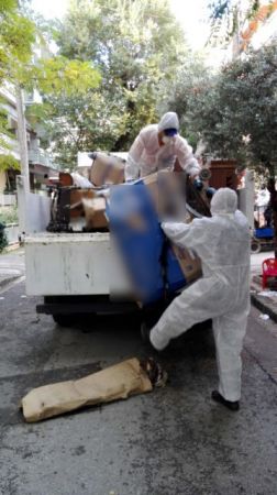 Four tons of garbage found in Thessaloniki apartment
