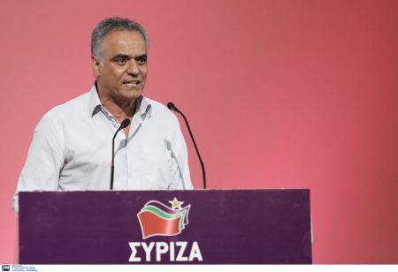 «Οχι» στην ιδιωτικοποίηση της ΔΕΗ, λέει ο Σκουρλέτης από το βήμα του Συνεδρίου