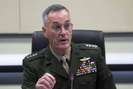 Στην Τουρκία ο Αμερικανός επιτελάρχης με την έναρξη της επιχείρησης στη Ράκα