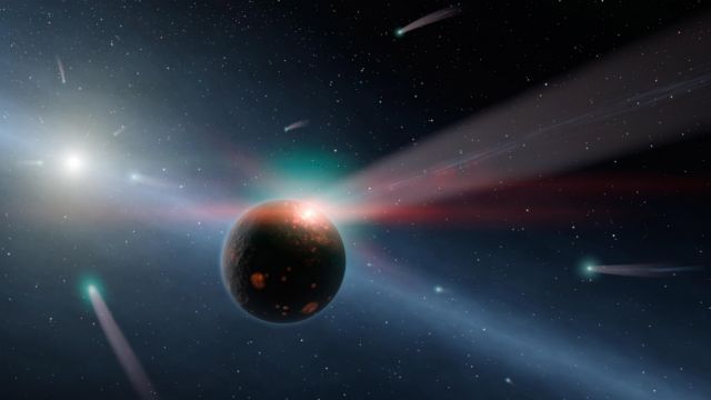 Οι κομήτες δεν «γκρεμίζουν» μόνο αλλά και «χτίζουν» τη ζωή