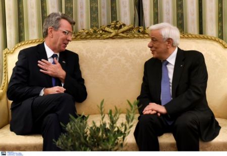 US Ambassador Pyatt ‘determined’ to develop ties with Greece