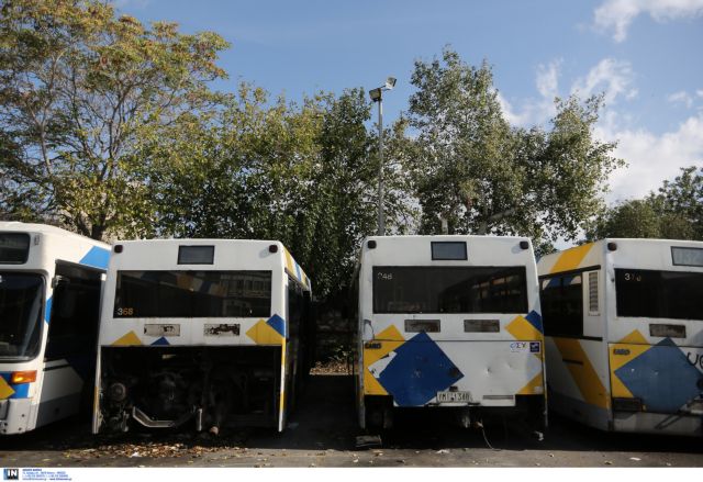 Στάση εργασίας στα λεωφορεία