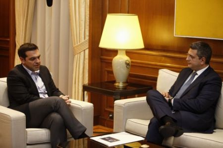 Συνάντηση Τσίπρα – Τζιτζικώστα στο Μαξίμου