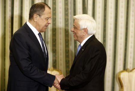 PM Tsipras receives Russian Foreign Affairs Minister Lavrov