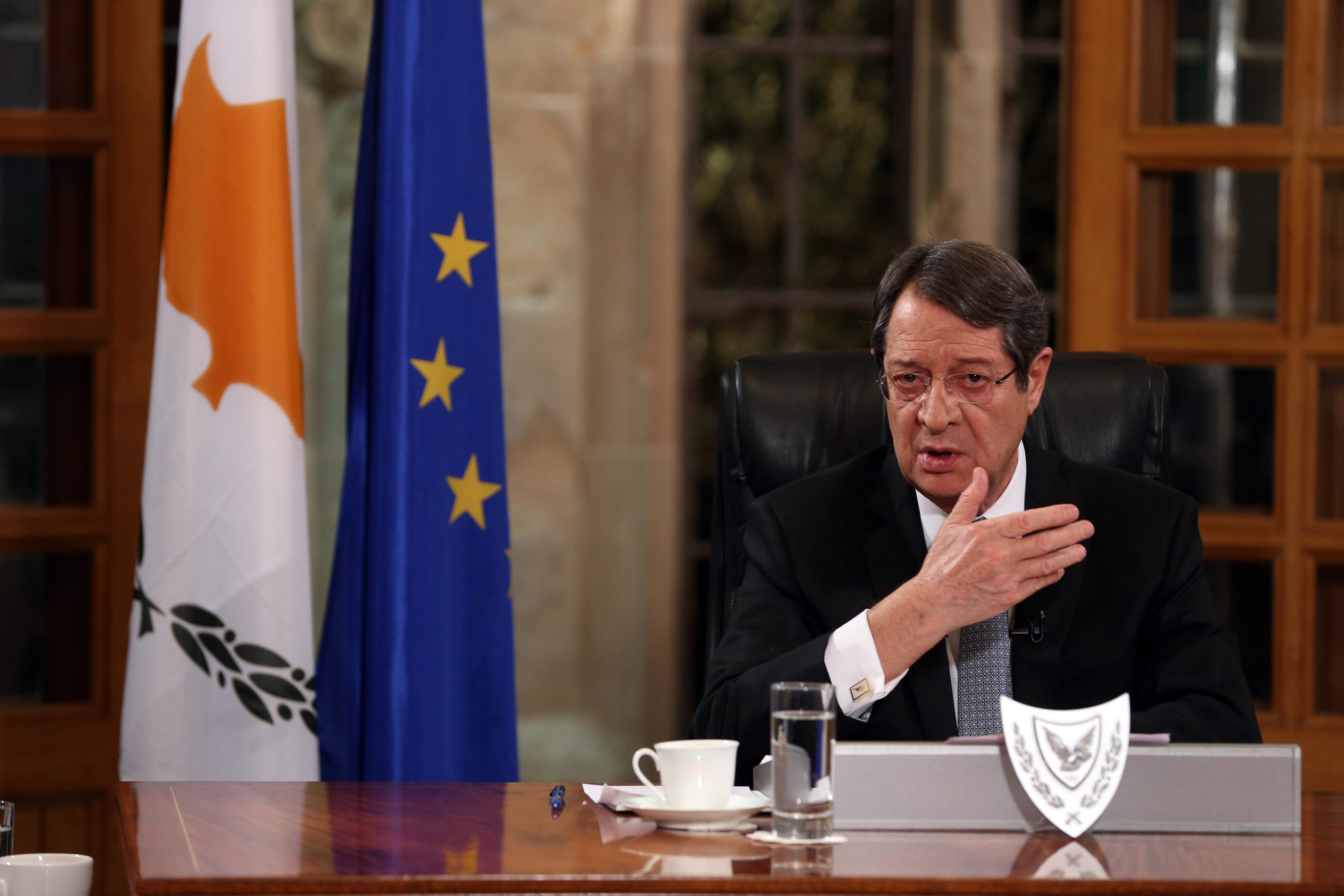 Κυπριακό: Τι περιλαμβάνει η πρόταση Αναστασιάδη για απεμπλοκή της διαδικασίας