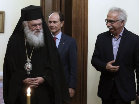 Σε καλό κλίμα η συνάντηση Ιερώνυμου – Γαβρόγλου