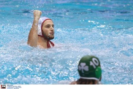 Α1 πόλο ανδρών: Ολυμπιακός – ΠΑΟ 14 – 4