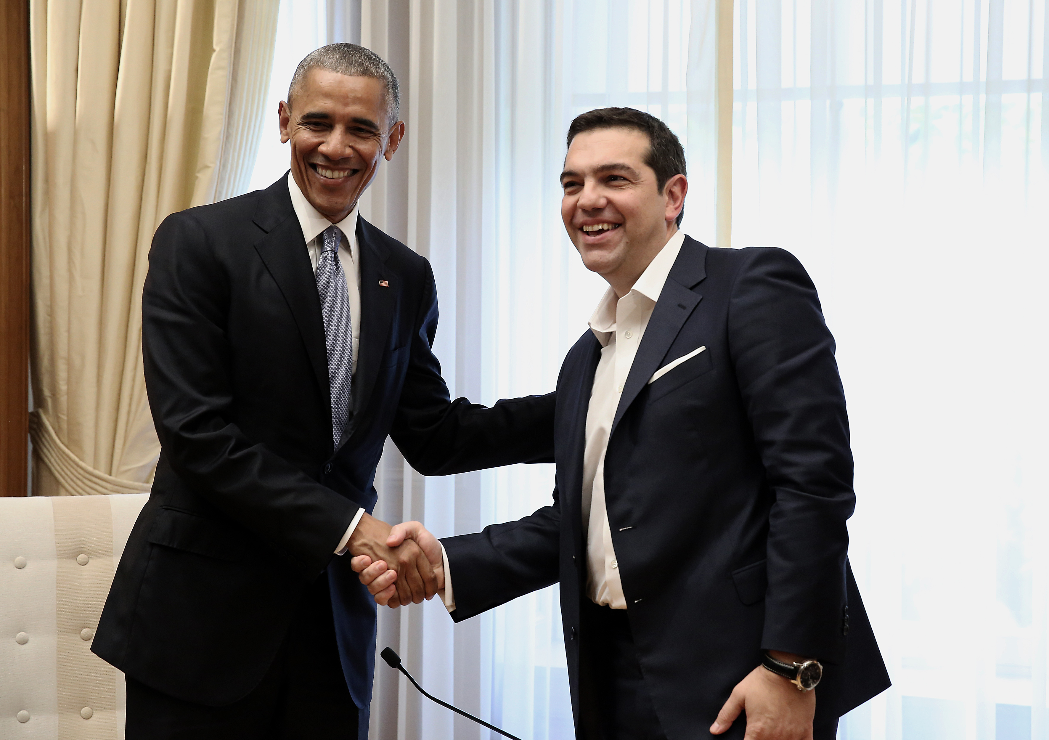 Ομπάμα σε Τσίπρα: Μόνο με τη λιτότητα δεν γίνεται ανάπτυξη, χρειάζονται μεταρρυθμίσεις και μείωση του χρέους – Θα βοηθήσω την Ελλάδα