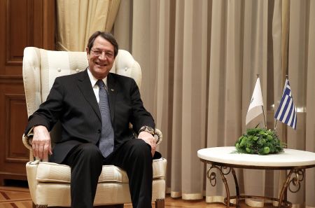 Στην Αθήνα ο Νίκος Αναστασιάδης την Παρασκευή